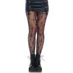 Collants rsille croix de nonne grande taille femme