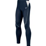 Collant running - mizuno jpn - tissu lger et respirant - empicements en mesh - poche zippe - bleu ...