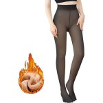 Collants thermiques - amoune - winter tights - noirs - doubls en polaire - taille unique