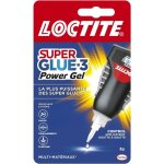 Colles cyanocrylates - loctite - superglue - 3p - power gel control - tube 3g
