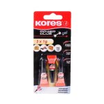 Colle instantanée - kores - powerglue - gel - 3 tubes de 1 g - k26342 Colle instantanée - kores - powerglue - gel - 3 tubes de 1 g - k26342