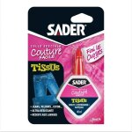 Colle textile - sader - tissus et textiles - ourlets et customisation - résiste aux lavages - transparent ... Colle textile - sader - tissus et textiles - ourlets et customisation - résiste aux lavages - transparent ...