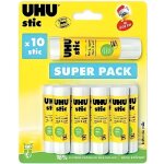 Colle uhu super pack 10 sticks 8. 2g + 21g