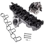 Collecteur dadmission clapet + actionneur moteur pour audi vw 2. 0tdi 03l129711e new
