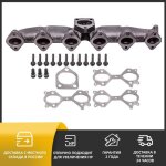 Collecteur dechappement fonte pour bmw 7 series x3 x5 series e46 e39 e60 e61 e38 e65 e83 e53 11652243402 ...