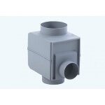 Collecteur filtrant deau de pluie - garantia - regendieb - gris - acier