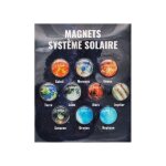 Collection 10 magnets du système solaire Collection 10 magnets du système solaire