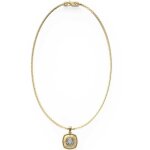 Collier - acier or - guess - jumn01371jwygt / u