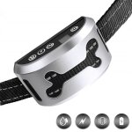 Collier anti - aboiement chien - 3 modes automatique ip65 aide au dressage pour petit gros chien