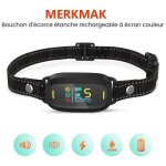 Collier lectrique anti - aboiement - non spcifi - 800 mtres - etanche - rechargeable - 3 niveaux ...