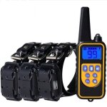 Collier anti - aboiement dispositif collier de dressage pour 3 chiens avec 3 modes de vibrations bip ... Collier anti - aboiement dispositif collier de dressage pour 3 chiens avec 3 modes de vibrations bip ...