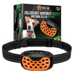 Collier anti aboiement petit chien conforme nouvelle loi idal 2  30 kg rechargeable sans choc tanche ...