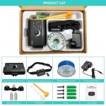 Collier anti - fugue - a29 - �tanche - invisible - pour 2 chiens - s�curit� ext�rieure