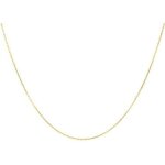 Collier chane forat diamante - latelier dazur - homme ou femme - or jaune - 50cm - 085mm - 1. 30 grammes ...