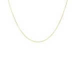 Collier en or jaune 18 carats 750 - 000 for�at diamant� - femme / enfant - 45cm