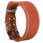 Collier pour chien - shipenophy - r�fl�chissant - cuir artificiel - ajustable - confortable