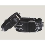 Collier chien delgado cuir noir 65cm x 50mm - nobby - collier - noir - grand - chien