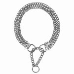 Collier pour chien étrangleur 3 rangs sécurité trixie Collier pour chien étrangleur 3 rangs sécurité trixie