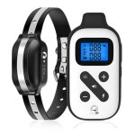 Hiba collier anti aboiement chien r�glablescollier intelligent d�tection fr�quence daboiement8 niveau ...