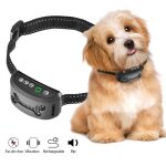 Collier dressage rechargeable anti - aboiement choc vibration tanche education automatique 7niveaux ...