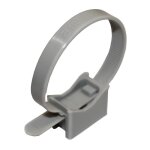 Collier � embase - ram - 16 / 32 - boite de 100 - blanc - fixation c�bles int�rieur / ext�rieur