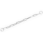 Collier �trangleur - trixie - xxl - 78 cm - 40 mm - m�tal chrom�