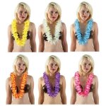 Collier grande fleur hawaenne multicolore - ptit clown - ref / 57003 - adulte - mixte - 2 ans garantie ...