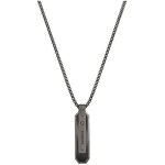 Collier pour homme - police - acier inoxydable - design lgant - rsistant - confortable