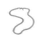 Collier - police - s14abp01c - argent - noir - pour homme