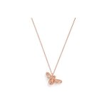 Collier - olivia burton - abeille - dor rose - cristaux swarovski - femme