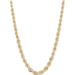 Collier - latelier dazur - or jaune 18 carats 750 - maille corde en chute - longueur 45cm - largeur 0. ...