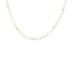 Collier or jaune et perles - latelier dazur - collier - or jaune - perles de culture deau douce