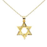 Collier - pendentif etoile de david or jaune - chaine dorée - latelier dazur - femme - 2. 3cm * 2cm - ... Collier - pendentif etoile de david or jaune - chaine dorée - latelier dazur - femme - 2. 3cm * 2cm - ...