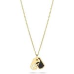 Collier - police - acier inoxydable - pour homme - argenté - bijoux Élégants Collier - police - acier inoxydable - pour homme - argenté - bijoux Élégants