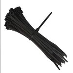 Collier de serrage 200 mm x 25 mm attache cble serre cbles nylon colliers serre - cable 200mm le noir ...