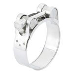 Collier à tourillons - serflex - ztoe63 - acier zingué - force de serrage élevée Collier à tourillons - serflex - ztoe63 - acier zingué - force de serrage élevée