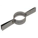 Collier de tubage inox d125 - ten - 66125