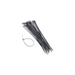 Collier de tuteurage - nature - 15 cm - lot de 25 - anthracite