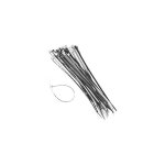 Collier de tuteurage - nature - 15 cm - lot de 25 - gris