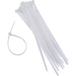 Collier de tuteurage - nature - 15 cm - lot de 25 - transparent