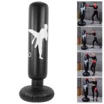 Colonne de boxe gonflable surenhap - vert / rouge / noir - pvc �cologique - 16m