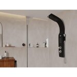 Colonne de douche baln�o kourbea - noire - 20 * 132cm