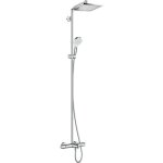 Colonne de douche crometta e 240 1 jet avec mitigeur baignoire - hansgrohe - chrom� - 27298000
