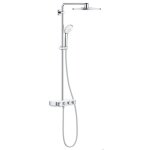 Colonne de douche - grohe - euphoria smartcontrol 310 - mitigeur thermostatique - 3 jets - design �l�gant ...