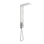 Colonne de douche hydromassante - idralite - mod�le trend - acier inox - mitigeur thermostatique - 4 ...