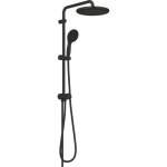 Colonne de douche avec inverseur manuel - economie deau - grohe vitalio start system 250 - noir mat - ...
