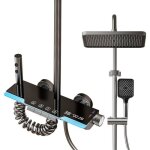Colonne de douche - pimpimsky - réglable en hauteur - Écran led - kit de douche Colonne de douche - pimpimsky - réglable en hauteur - Écran led - kit de douche