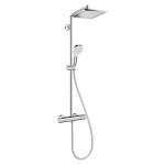 Colonne douche showerpipe crometta e 240 1 jet ecosmart chrom� hansgrohe