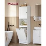 Colonne de salle de bain sac intrieur amovible avec poignes compartiment avec porte 40 x 40 x 170 cm ...