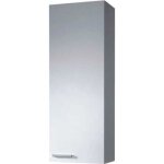 Colonne salle de bain suspendue avec 1 porte coloris blanc brillant - 30 cm (largeur) x 85 cm (hauteur) ...